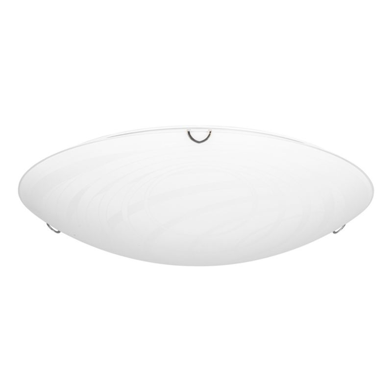 Lampa Sufitowa SPOT Light 1xLED 30W Białe Szkło, Minimalistyczny Design od Polskiego Producenta, 1 szt.
