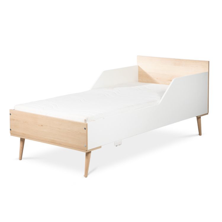 Łóżko Little Sky dziecięce SOFIE 180x80 białe/buk 1 szt
