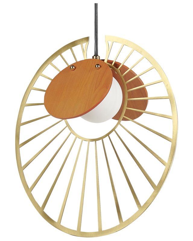 Lampa wisząca Bargo Metal Złoty 1 szt.