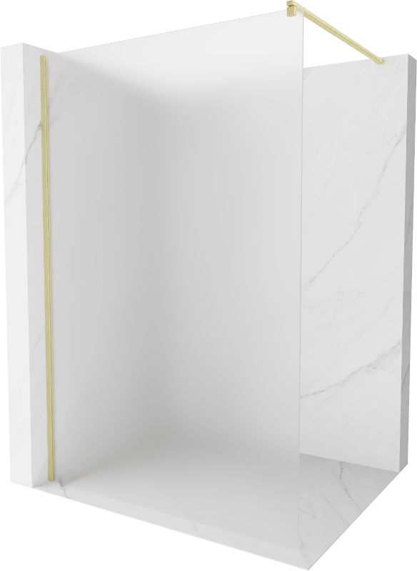 Ścianka prysznicowa Mexen Kioto złota szron 80x200 cm 800-080-101-55-30 1 szt.