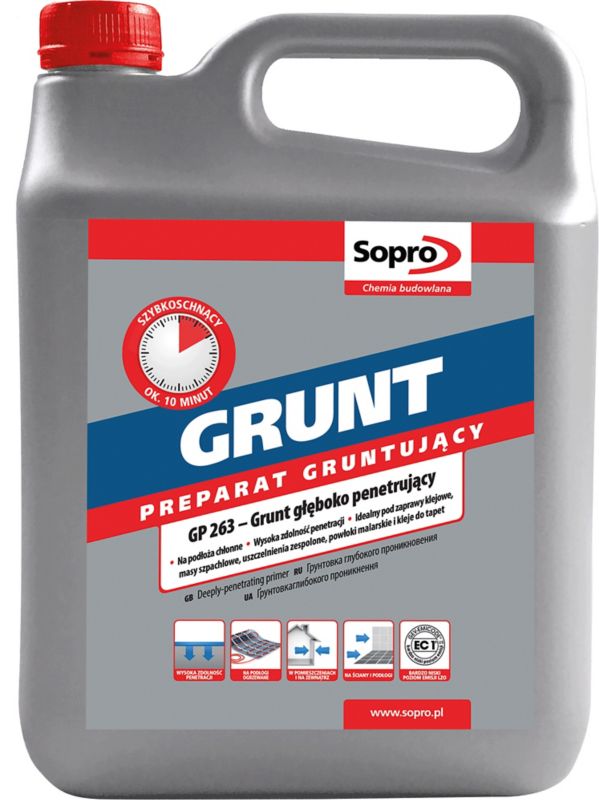 Grunt szybkoschnący Sopro GP263 4 kg