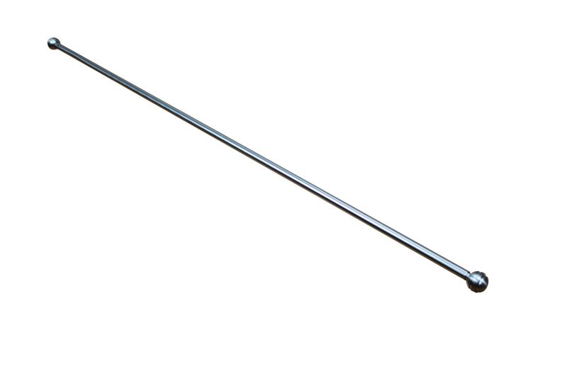 Zazdrostka GoodHome Dokos kula srebrna 50-80 cm fi 7/9