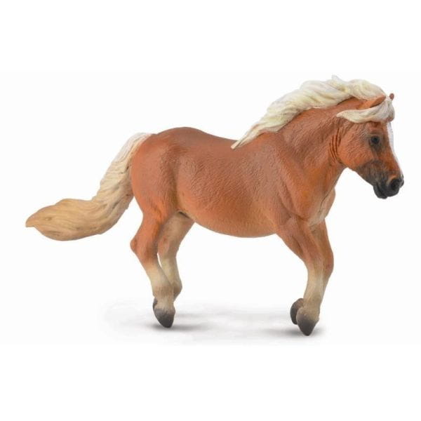 Koń źrebię Schetland Chestnut M Collecta