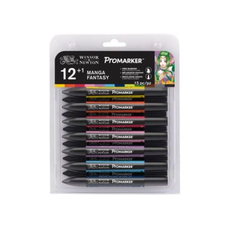 MARKER KOMPLET 12+1 MANGA FANTASY