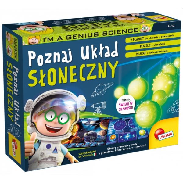 Mały Geniusz Układ Słoneczny Lisciani Giochi