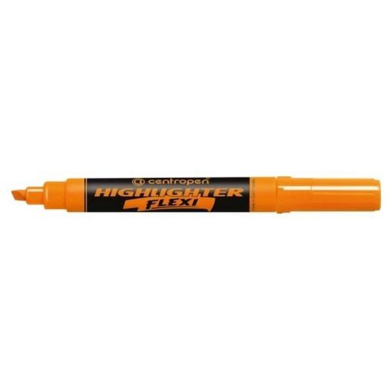 Zakreślacz Centropen 'Highlighter FLEXI 8542' POMARAŃCZOWY