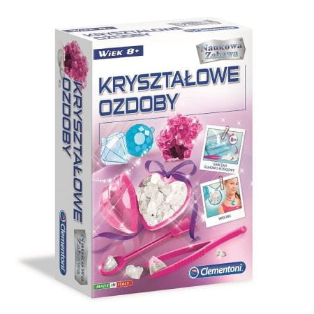 Clementoni Kryształy Ozdobne Naukowa Zabawa@