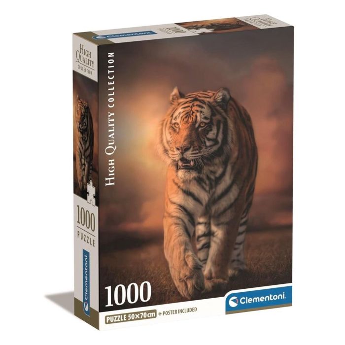 Puzzle 1000 el. Compact Tiger