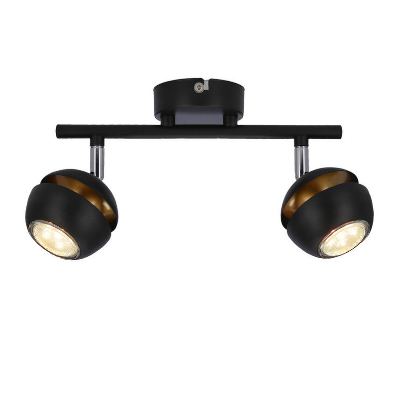 BONI LISTWA 2X3W GU10 LED CZARNY