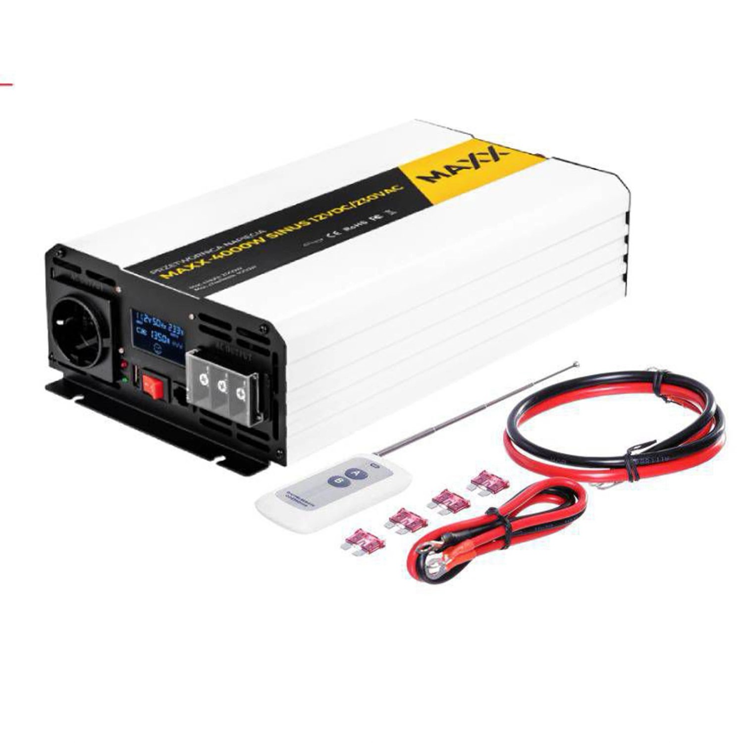 Przetwornica napięcia MAXX Sinus 4000W