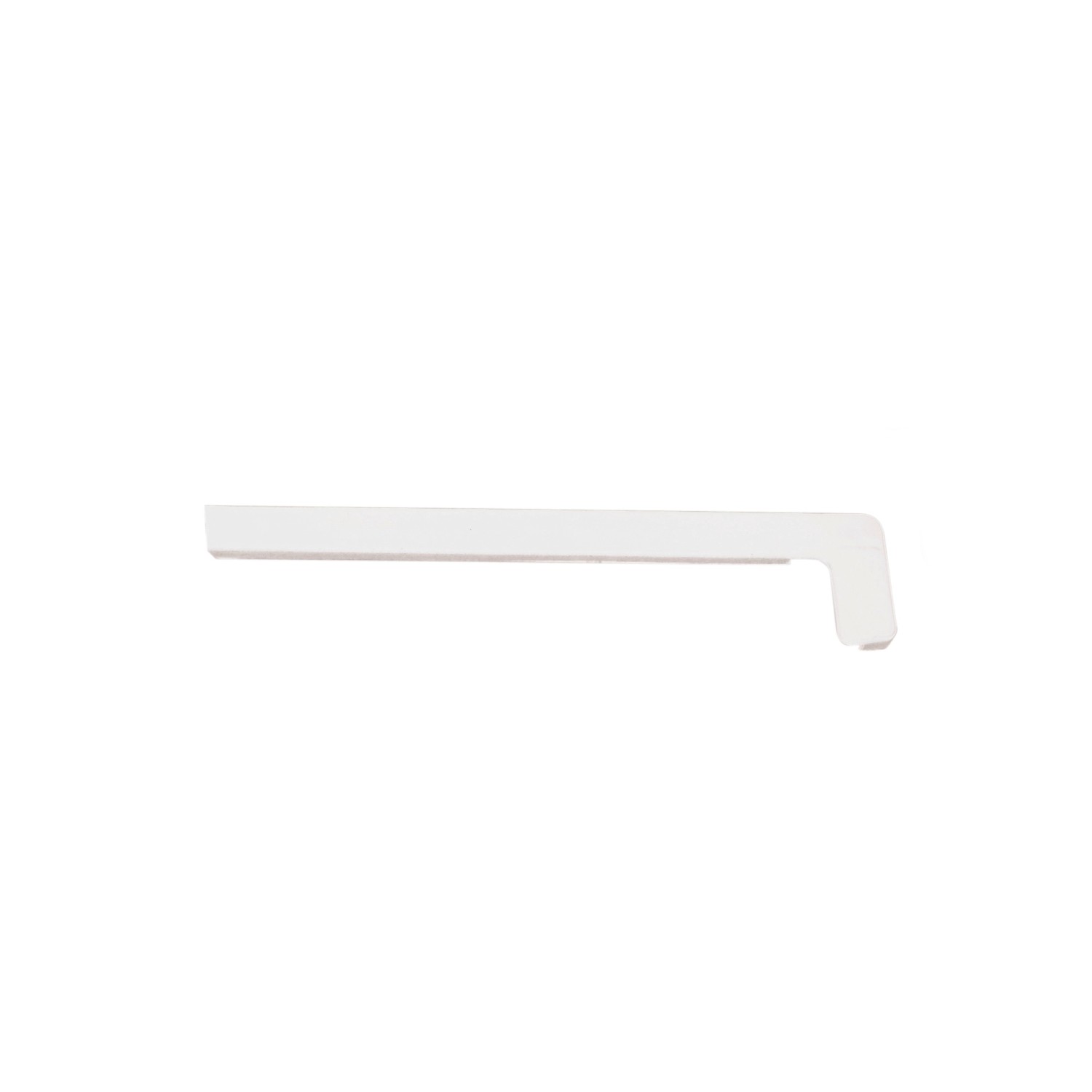 Zaślepka do parapetu PVC biała, szer. 33,5 cm, lewa