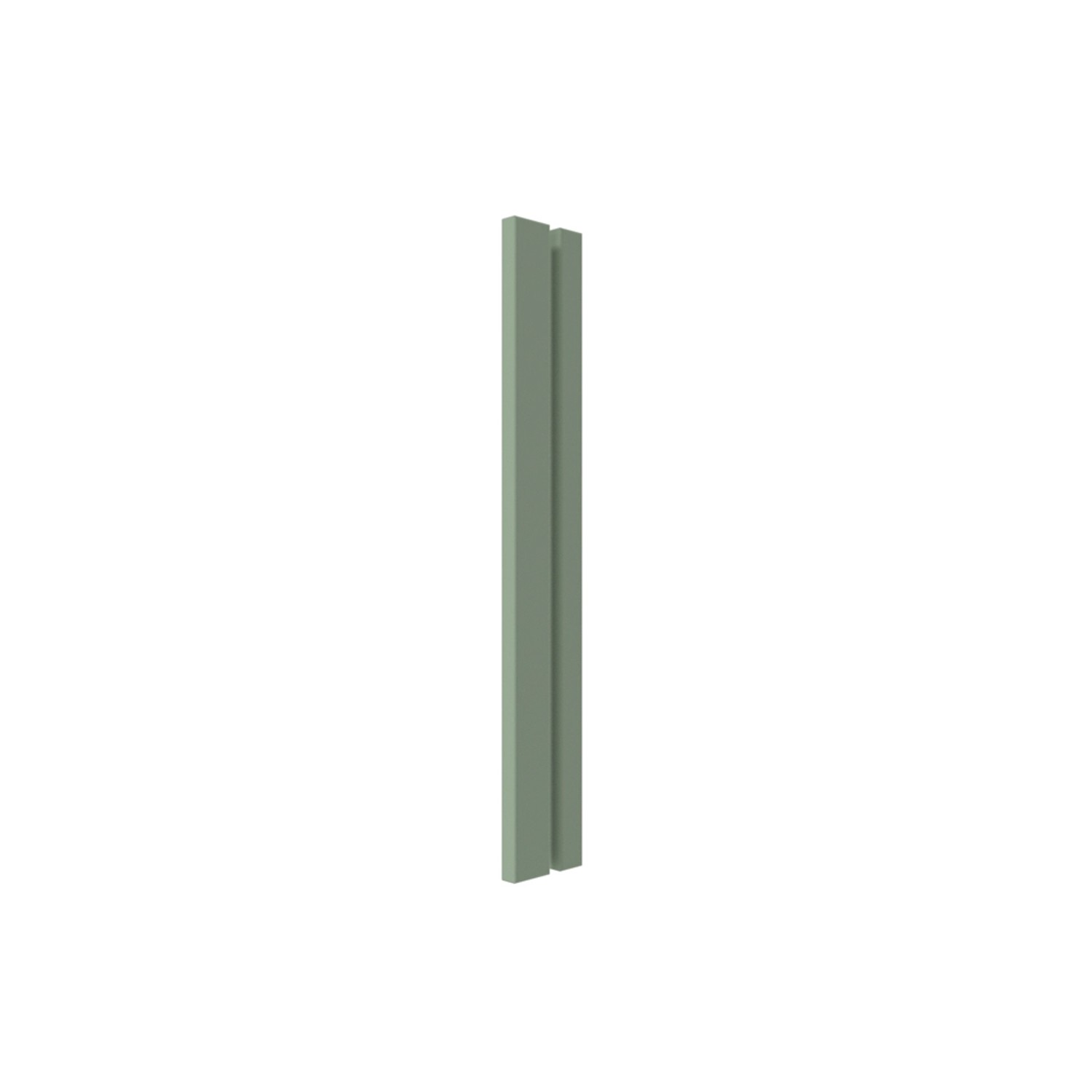 Zaślepka korpusu górnego Salerno 71 x 5 + 71 x 3 cm oliwka mat