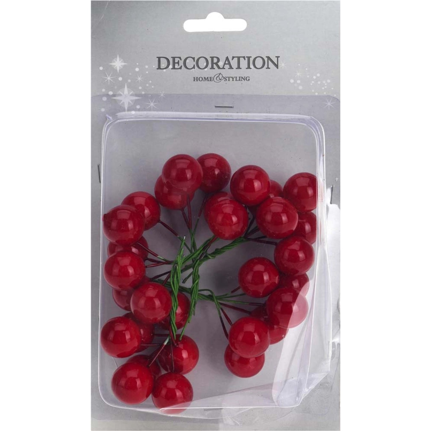 Zestaw dekoracji jagody - 30 szt.