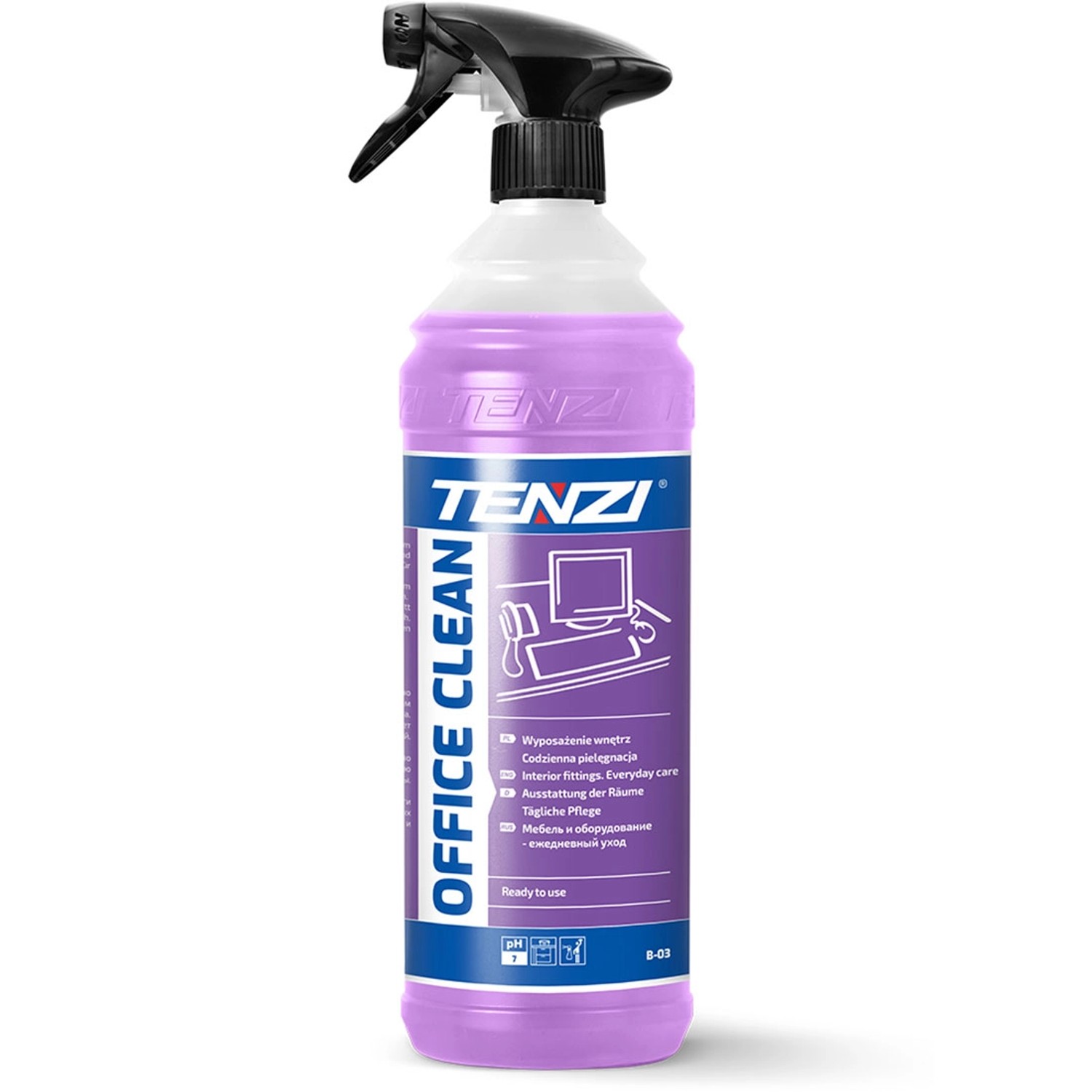 Tenzi Płyn do mebli i wyposażenia biur Office Clean 1 litr