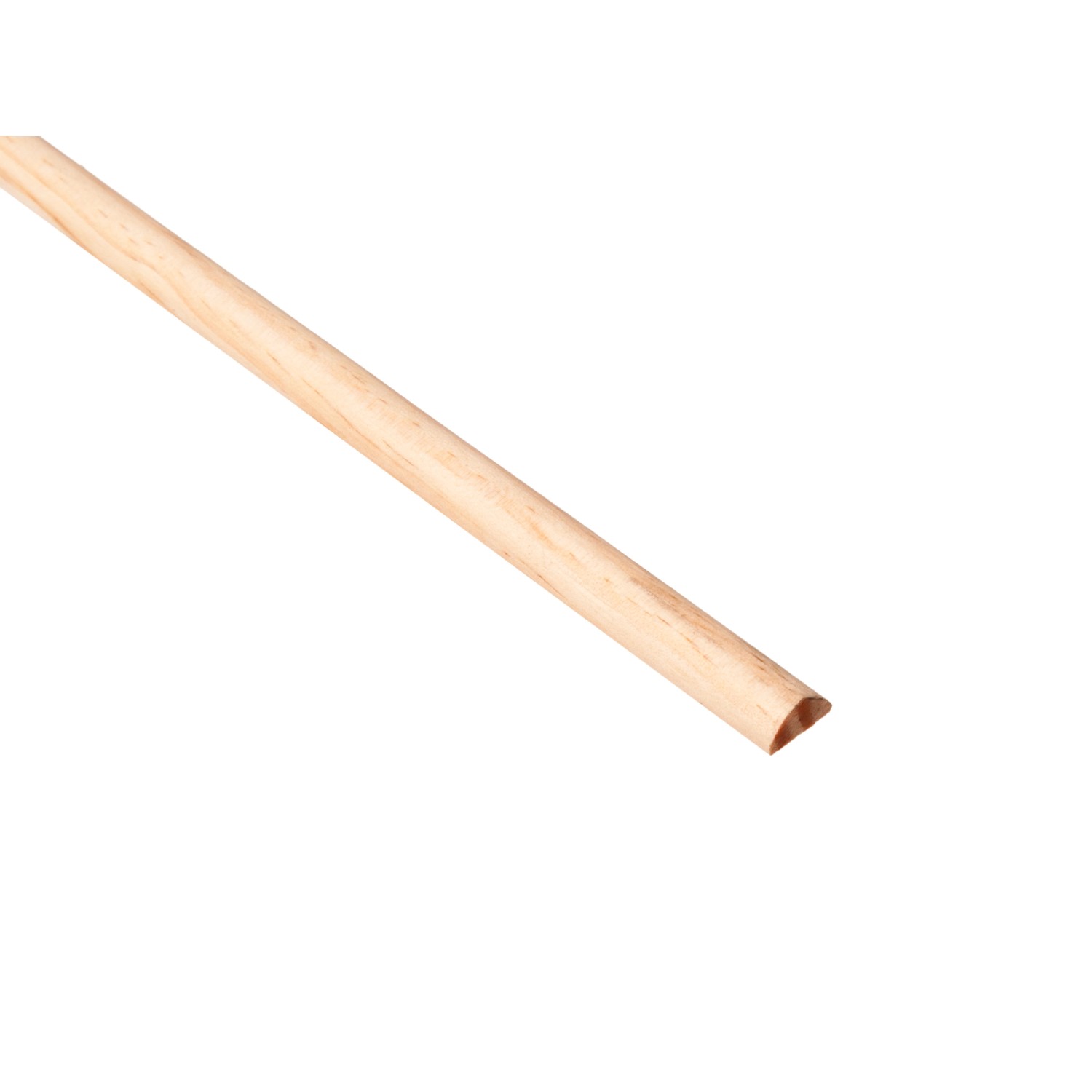 Listewka półokrągła sosnowa, wym. 5 mm x 10 mm x 900 mm