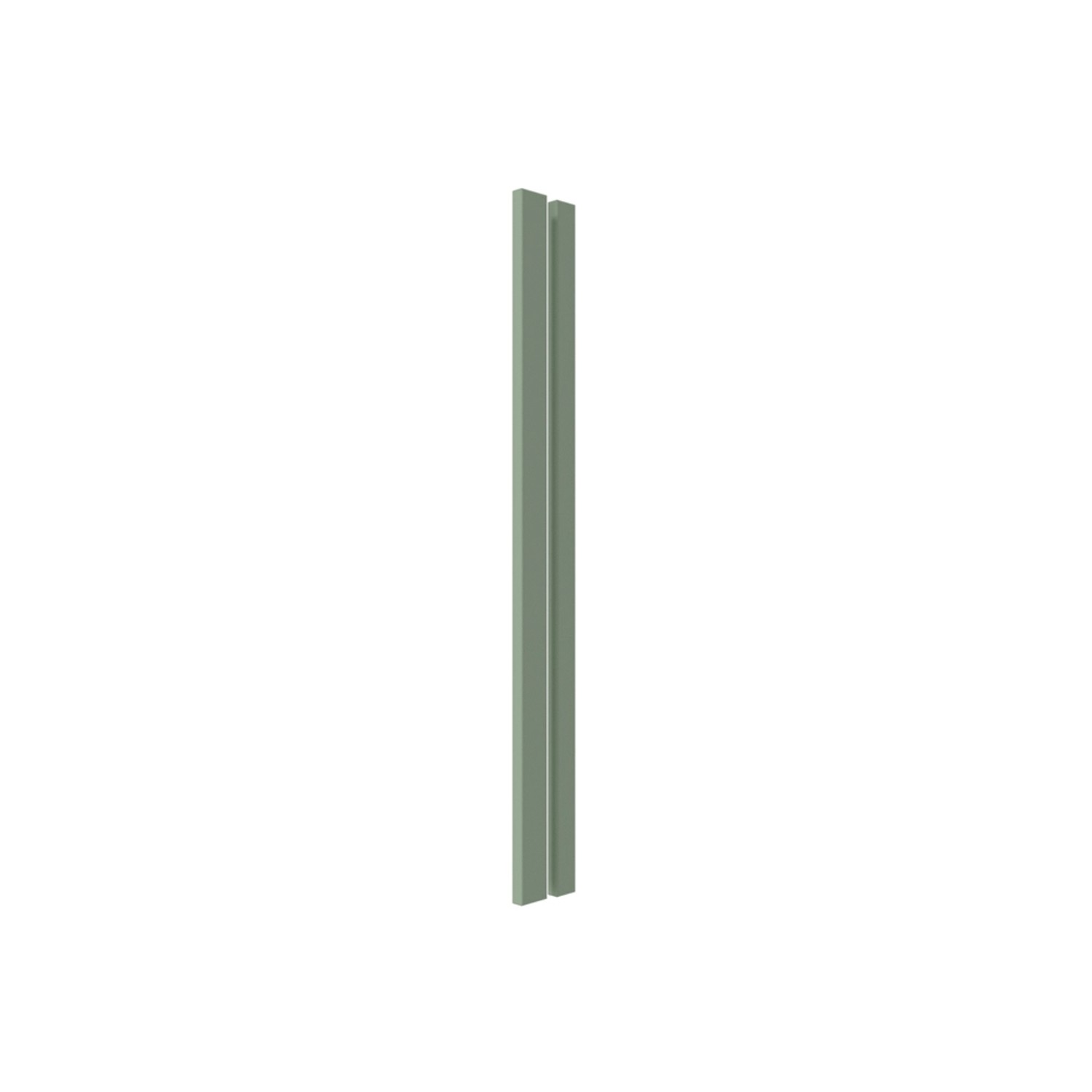 Zaślepka korpusu górnego Salerno 106,8 x 5 + 106,8 x 3 cm oliwka mat