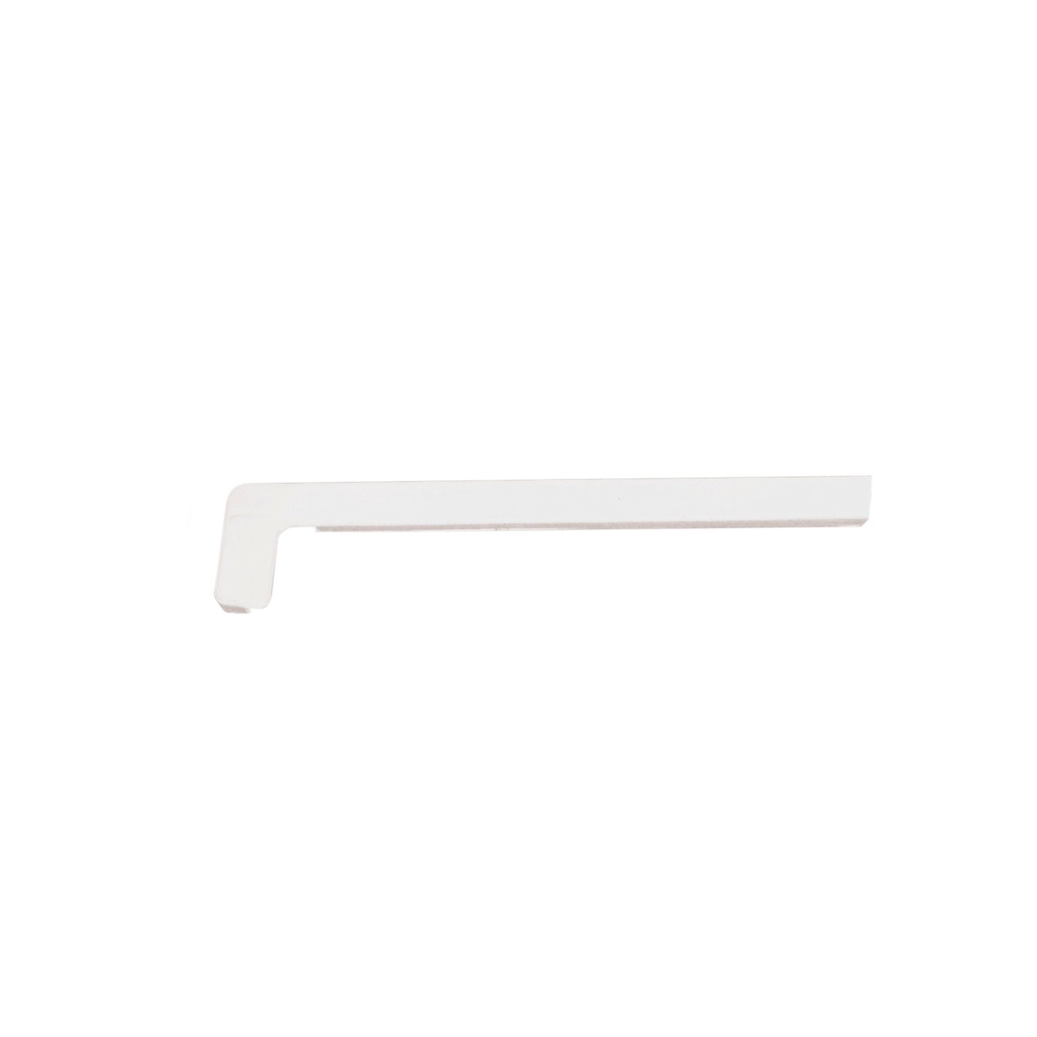 Zaślepka do parapetu PVC biała, szer. 33,5 cm, prawa