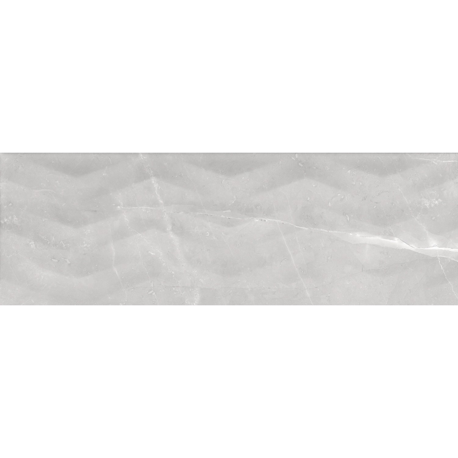 Glazura Skyros Grey structure 25 x 75 cm