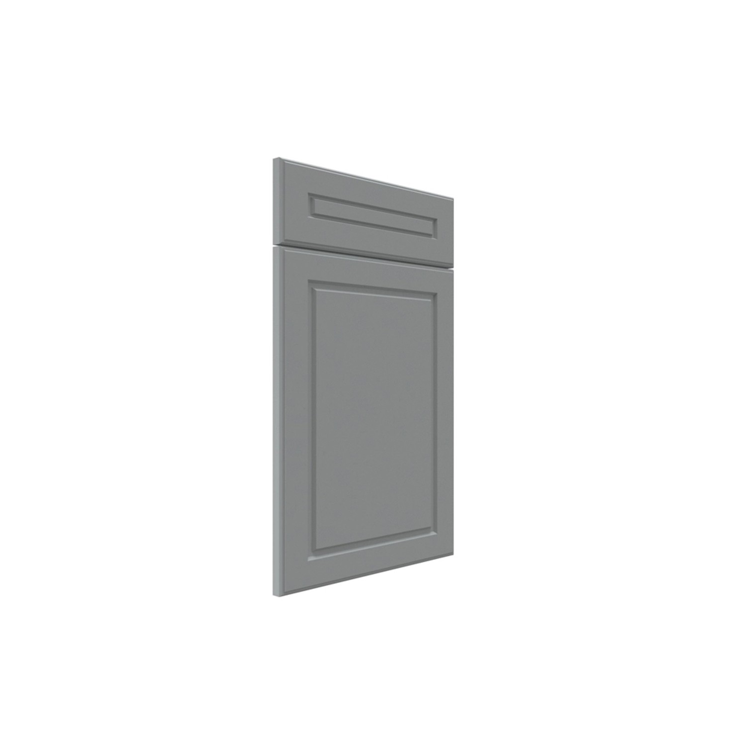 Front Modena 40 x 56 cm + Front do szuflady 40 x 14 cm szary matowy