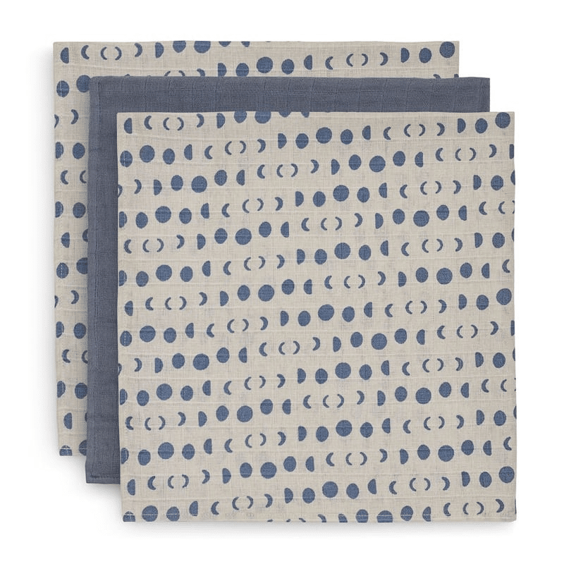 3 pieluszki niemowlęce Hydrophilic 70 x 70 cm Moonlight Jollein BBTB