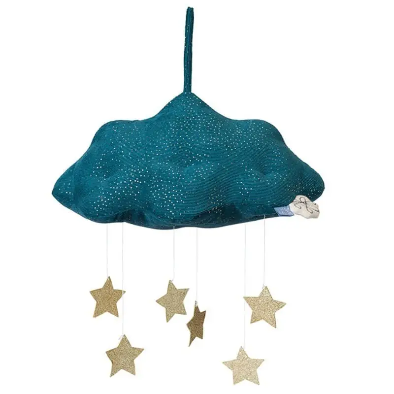 Zawieszka mobile Sparkle Cloud BLUE with Stars 34 cm BBTB