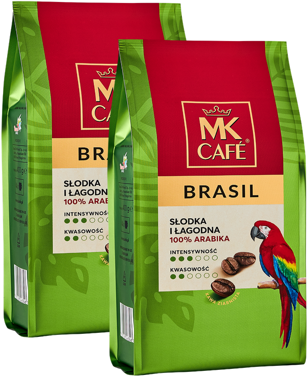 2x Kawa ziarnista MK Cafe Brasil, 400g