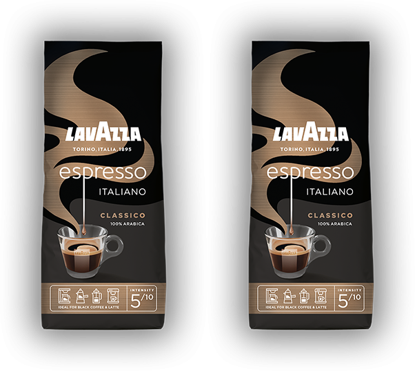 2x Kawa ziarnista Lavazza Espresso Italiano Classico, 250g