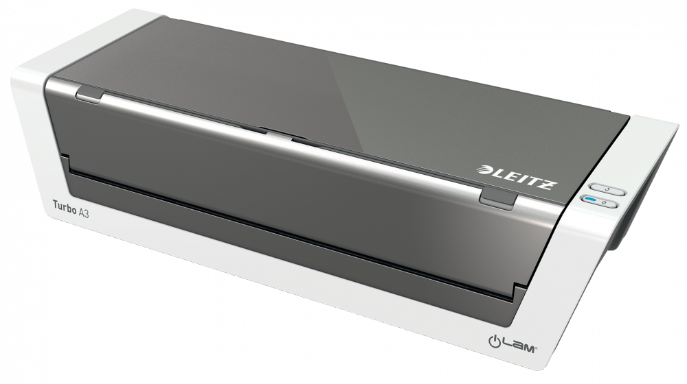 Laminator Leitz, iLAM Touch 2 Turbo, A3, biało-szary