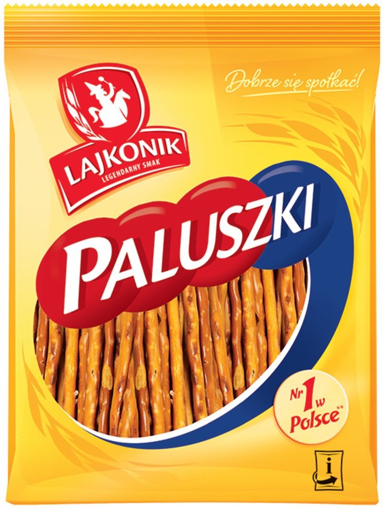 Paluszki Lajkonik, z solą, 200g
