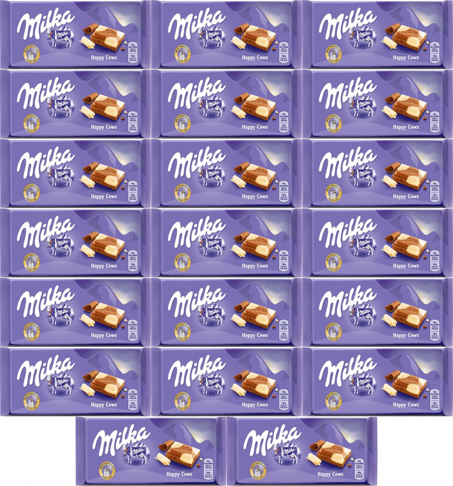 20x Czekolada Milka Łaciata, 90g