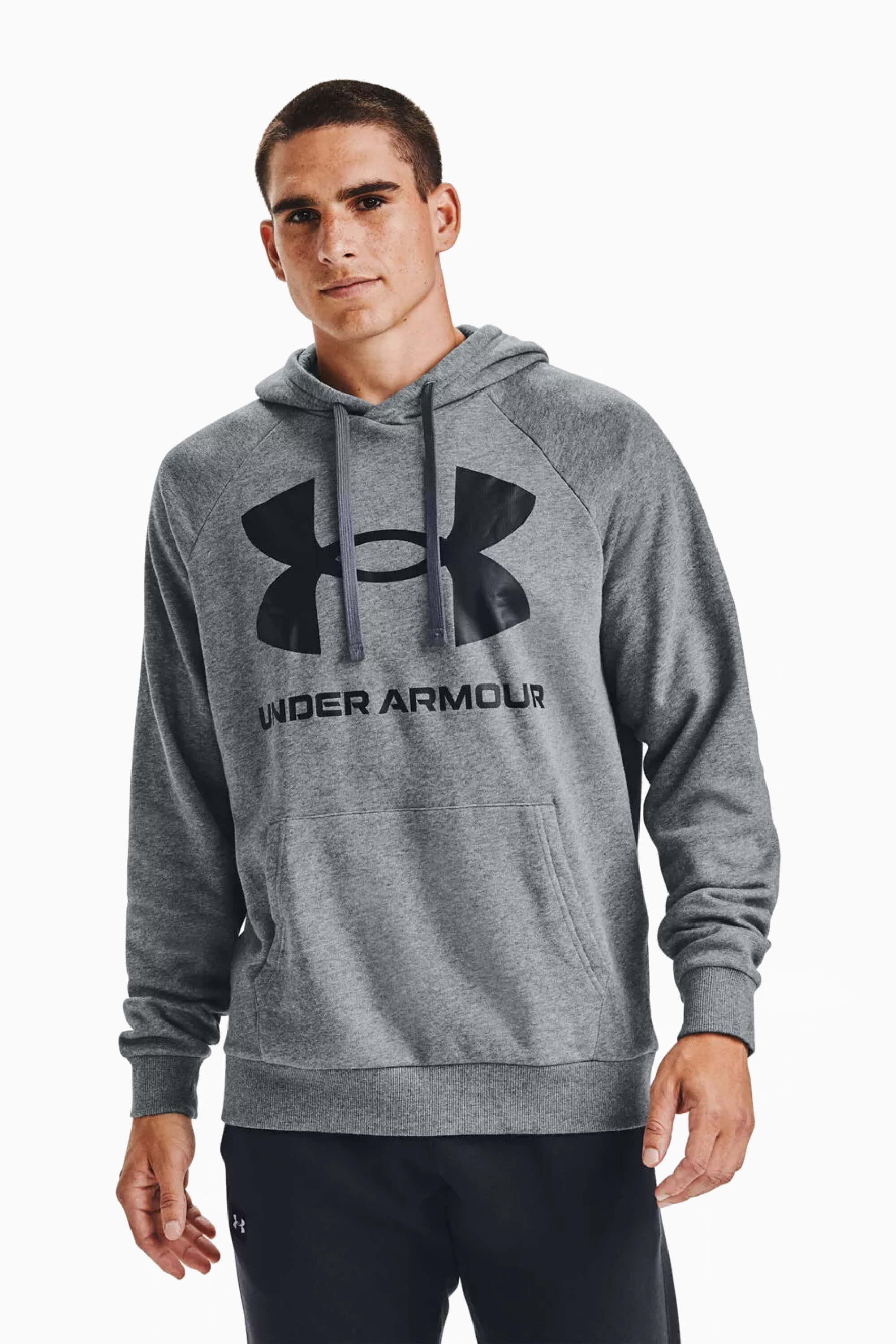Bluza z kapturem Under Armour Rival Fleece - Szary