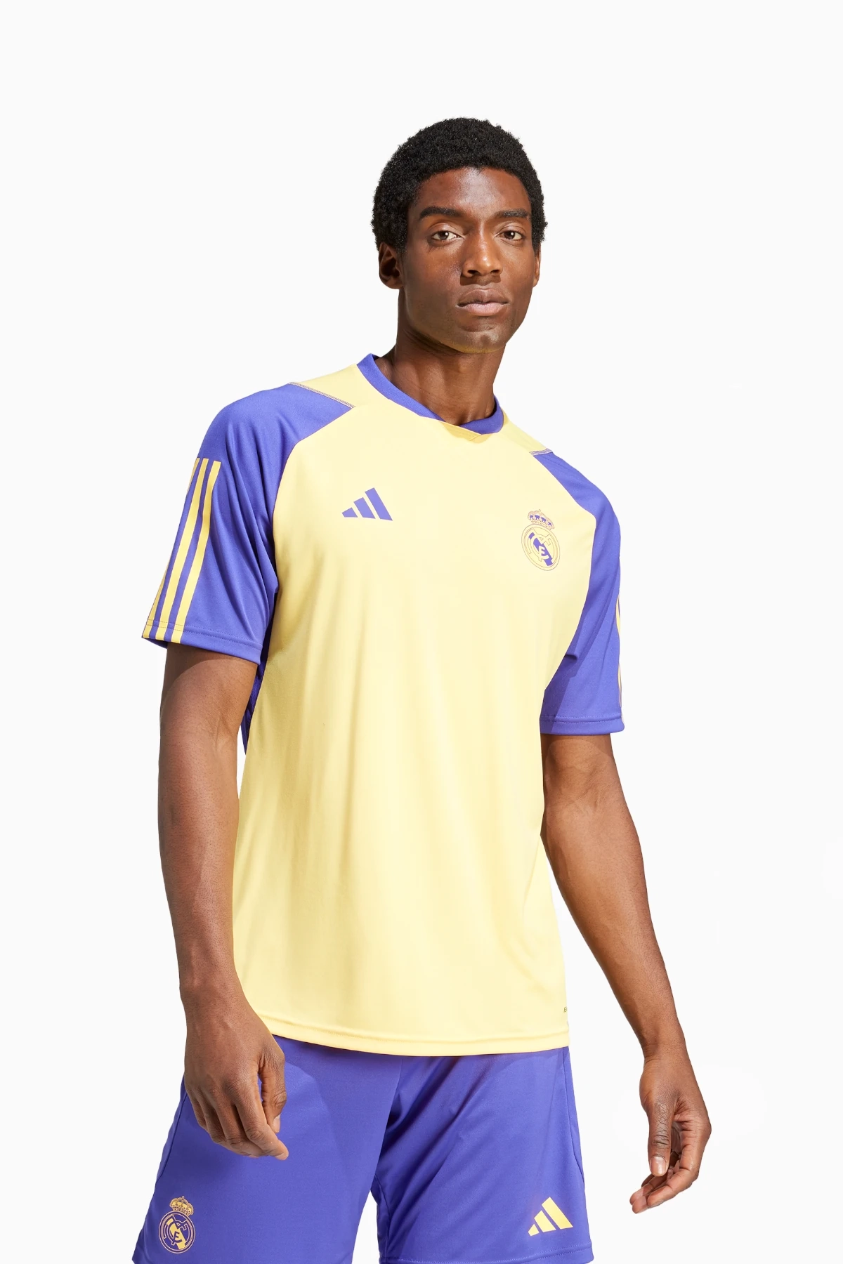 Koszulka adidas Real Madryt 23/24 Training - Żółty