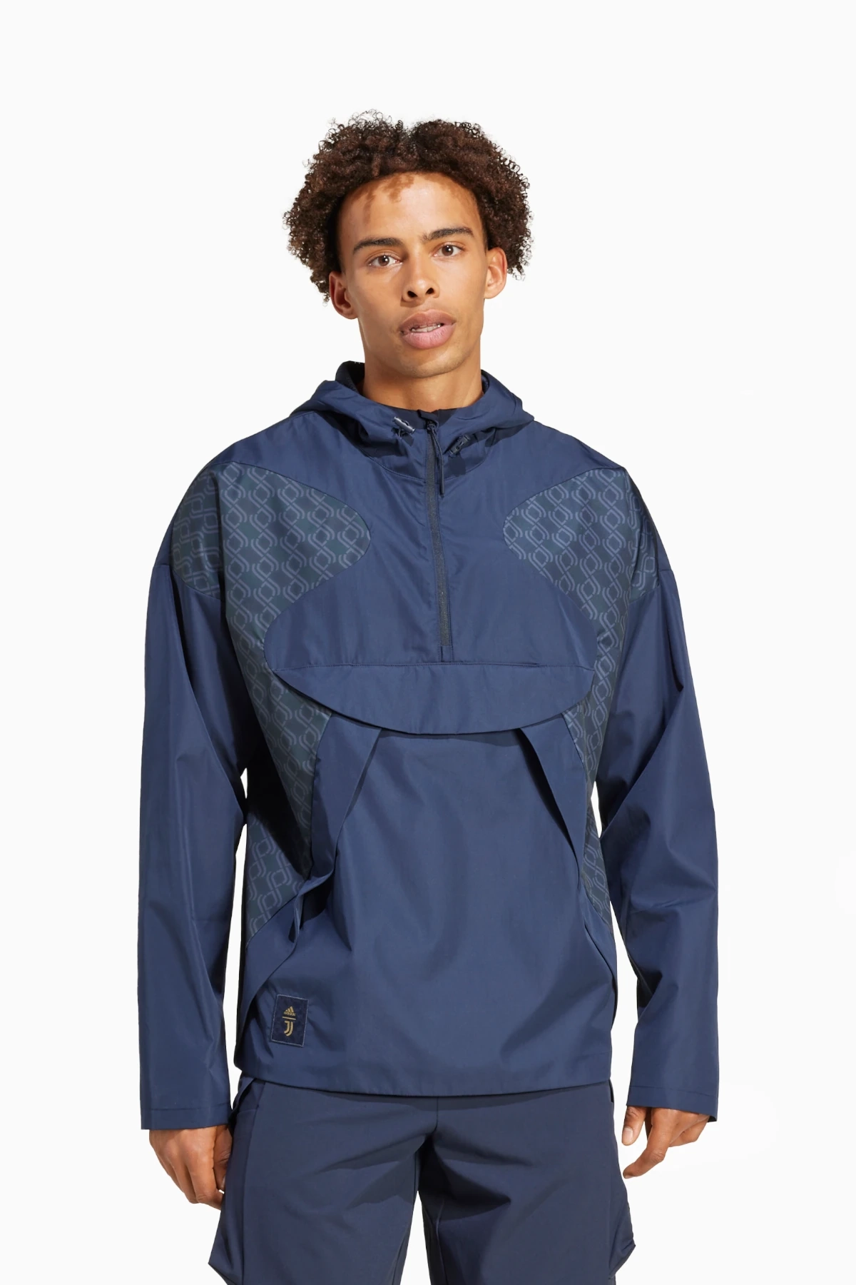 Kurtka adidas Juventus FC 24/25 SZN Windbreaker - Granatowy