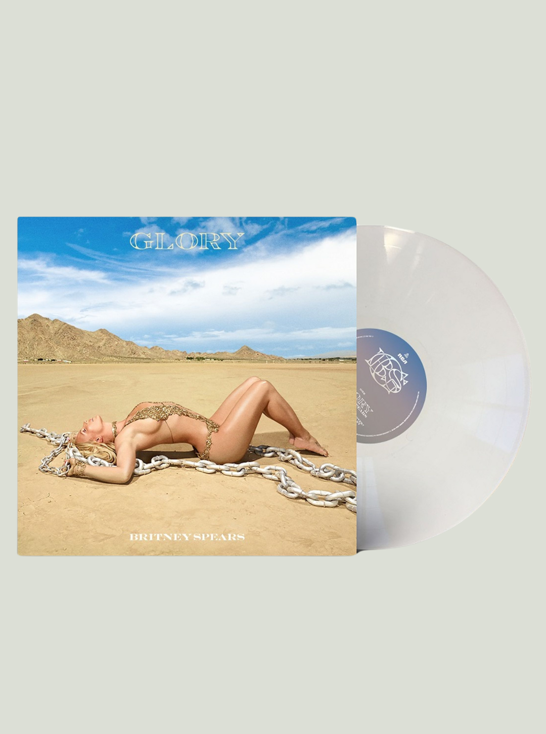 Płyta winylowa Britney Spears - Glory (Limited Deluxe Edition) (Opaque White Vinyl)
