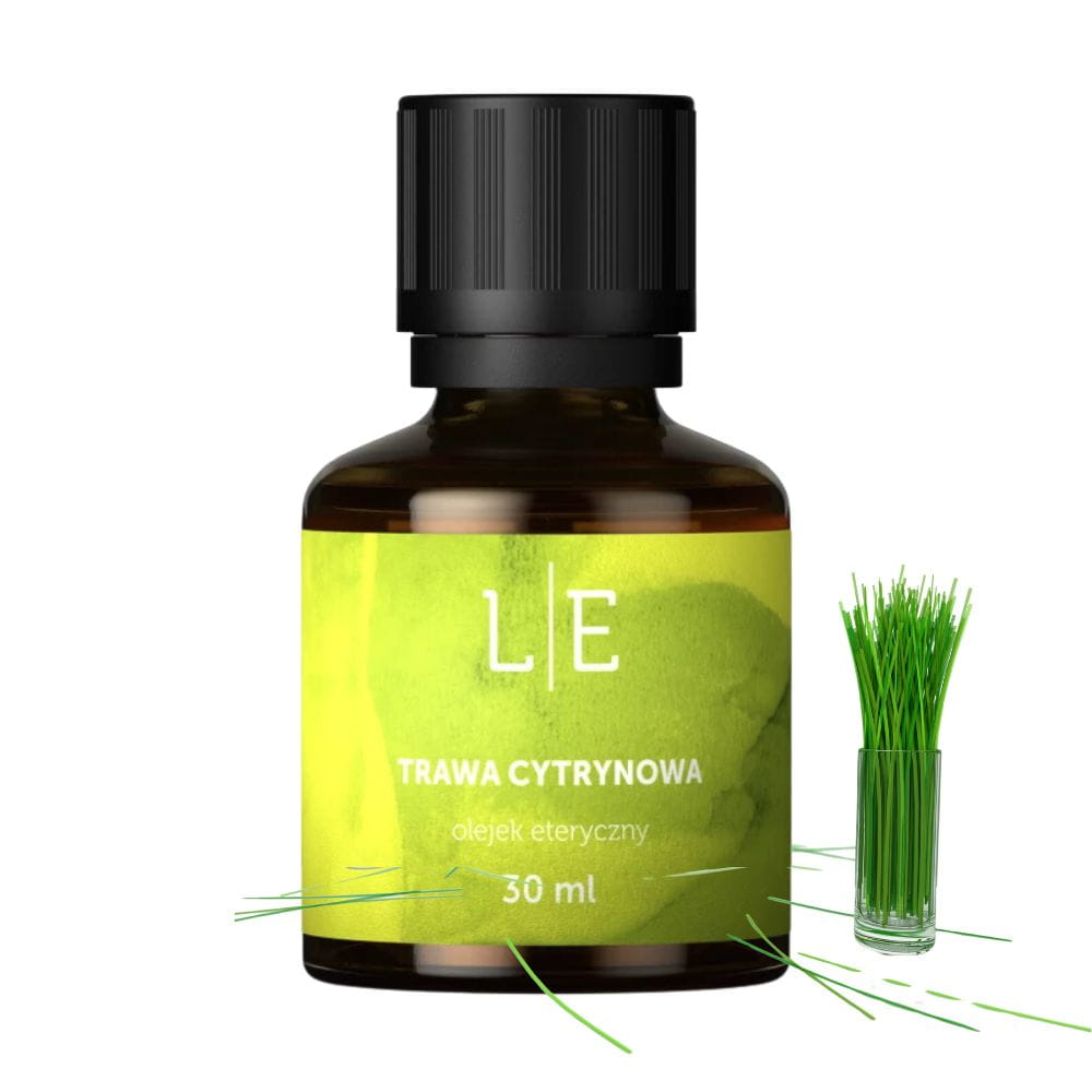 Naturalny olejek eteryczny TRAWA CYTRYNOWA 30ml LIFEESSENCE
