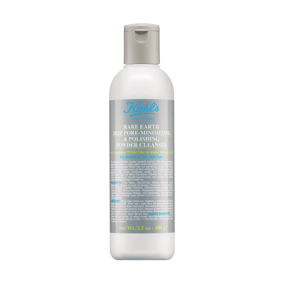 Kiehl's Rare Earth Deep Pore-Minimizing & Polishing Powder Cleanser - Puder do mycia twarzy minimalizujący pory 100 g