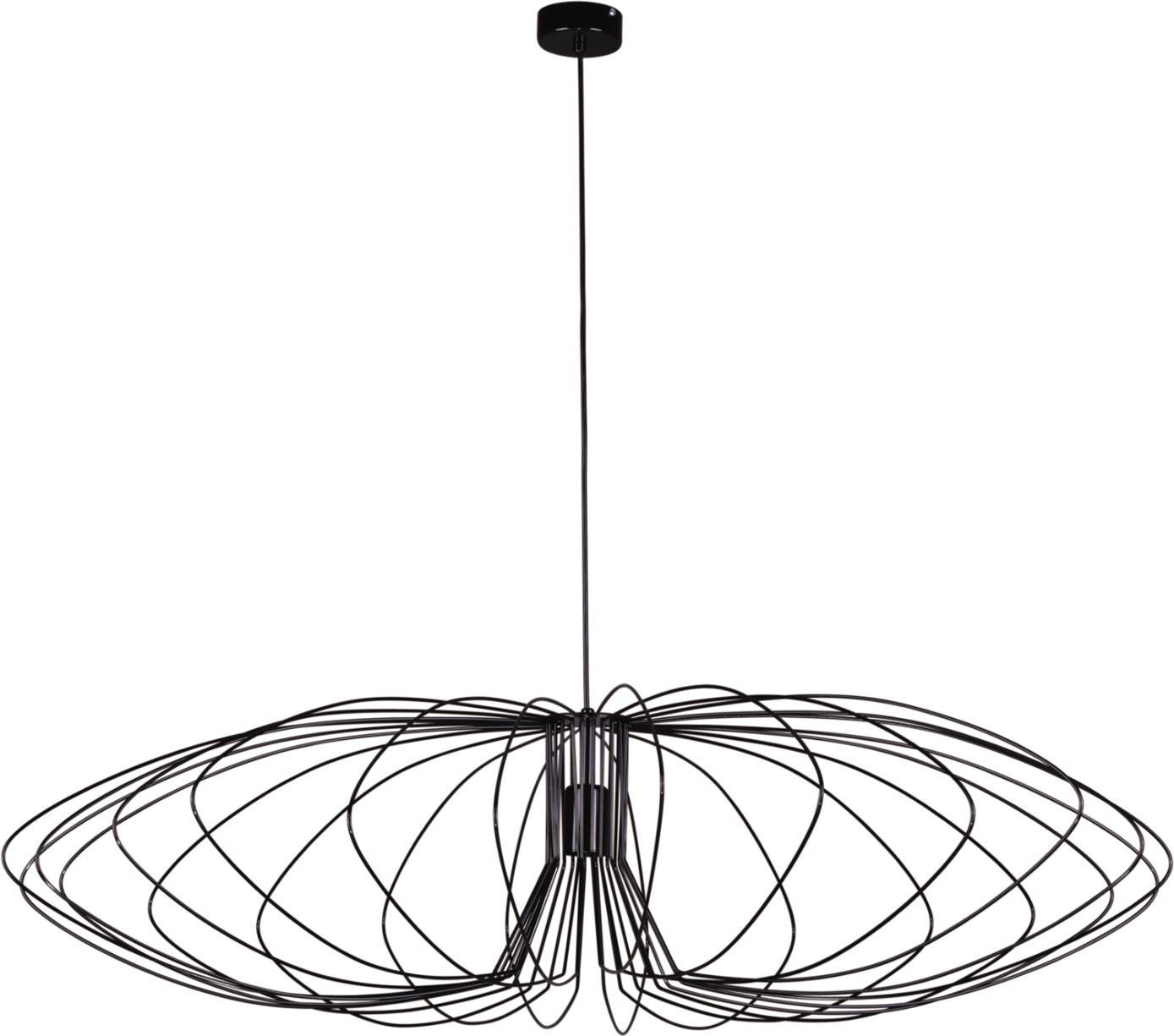 Kaja Tizi lampa wisząca 1x60W czarna K-3408CZARNY