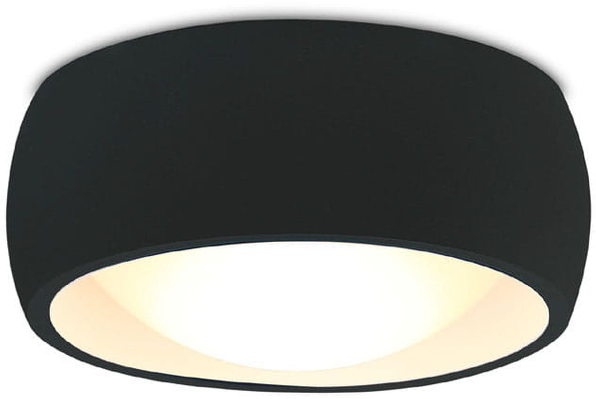 MaxLight Kodak lampa podsufitowa 1x8W LED czarny/biały C0204