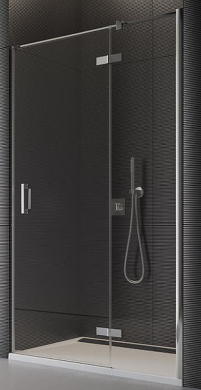 SanSwiss Pur drzwi prysznicowe 140 cm prawe chrom/szkło przezroczyste PU13PD1401007