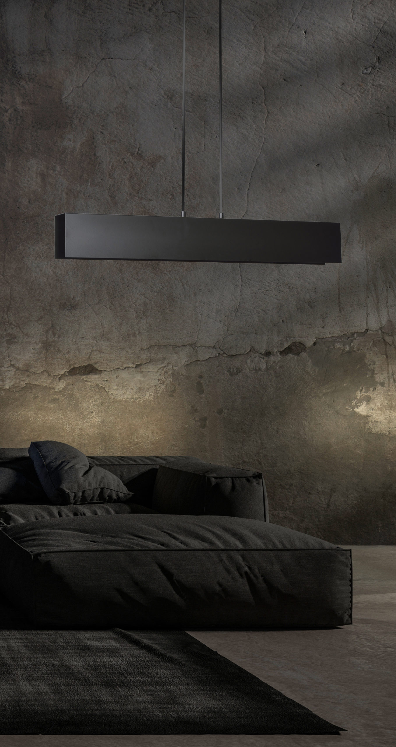 Emibig Gentor lampa wisząca 3x15 W czarna 672/3 - Wysyłka w 24h