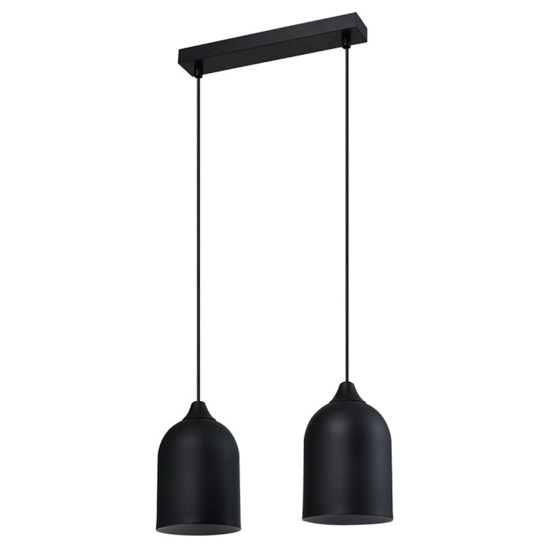 Light Prestige Nilo lampa wisząca 2x8 W czarna LP-0110/2L BK