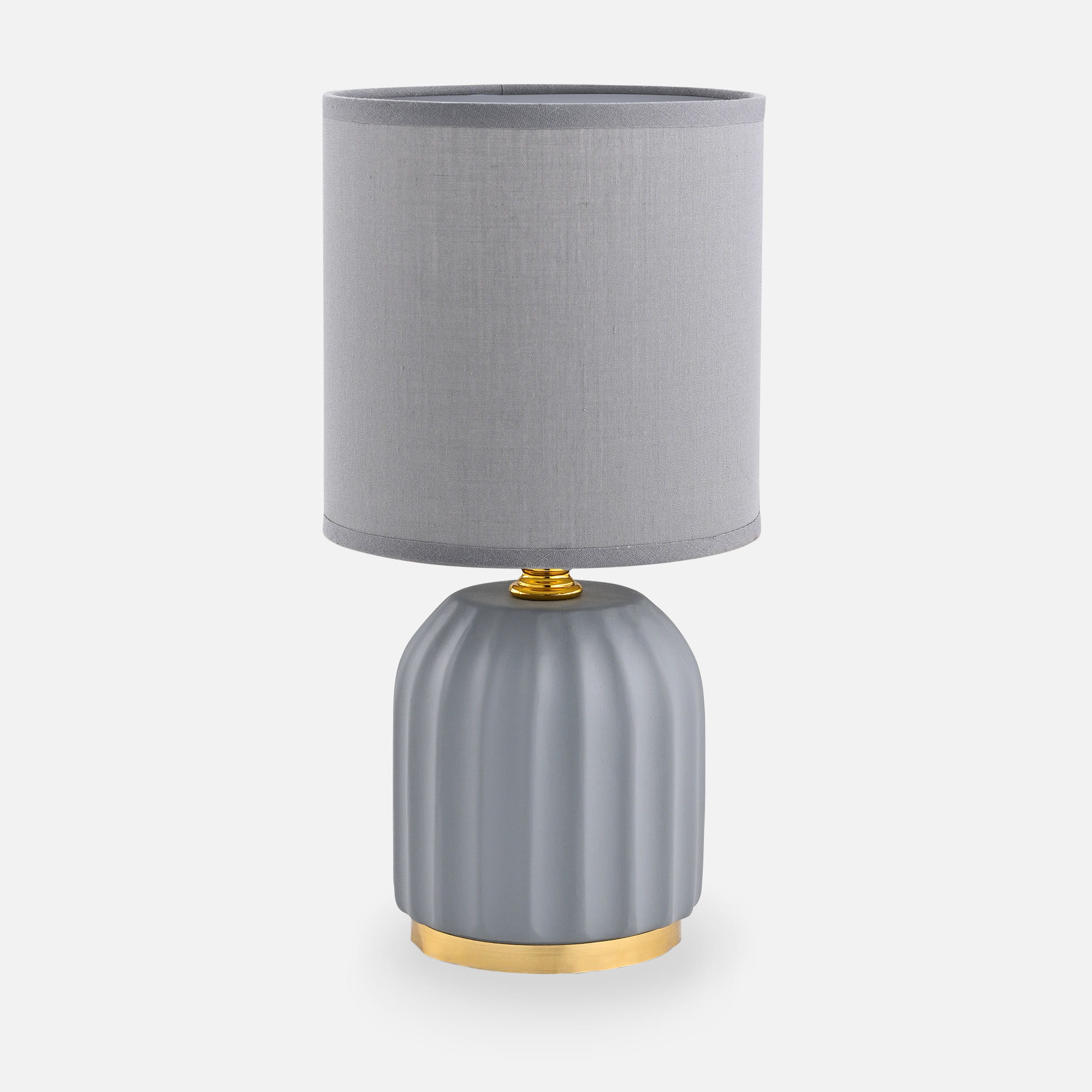 Zuma Line lampa stołowa 1x40 W szara HS8723-GR