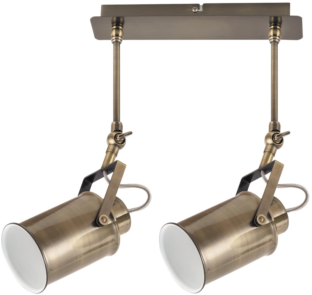 Rabalux Peter lampa podsufitowa 2x60W brąz antyczny 5982