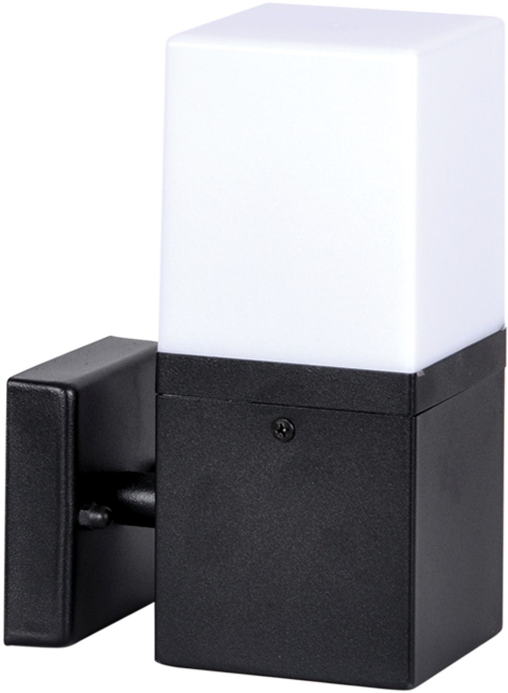 Kaja Geneva kinkiet zewnętrzny 1x60W czarny/biały K-8140