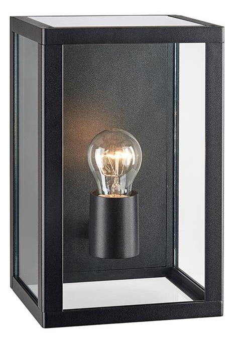 Markslöjd Pelham kinkiet zewnętrzny czarny 1x60W czarny 107113