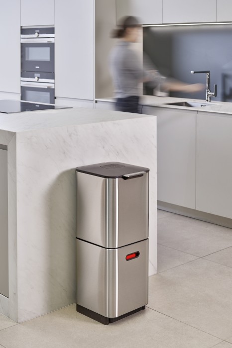 Joseph Joseph Intelligent Waste Totem Compact sortownik na odpady 40 l stal 30063