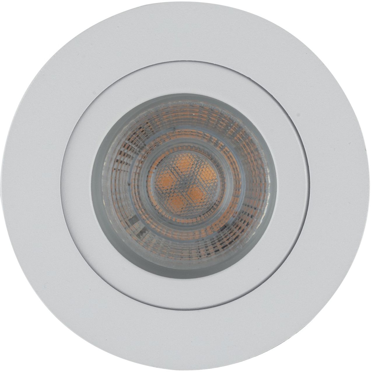 TK Lighting Aura lampa do zabudowy 1x10 W biała 10572