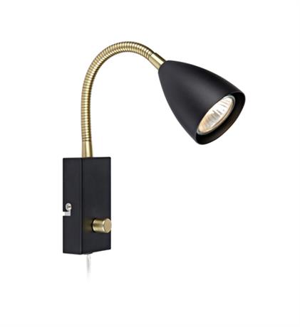 Markslöjd Ciro kinkiet 1x7W czarny 106589