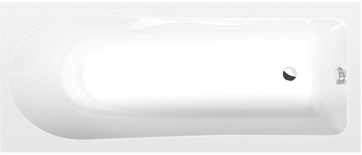 Polysan Lisa Slim wanna prostokątna 160x70 cm biała 86111S