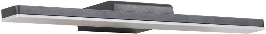 Italux Malene 3K kinkiet zewnętrzny 1x12 W czarny OWL-6001-3K
